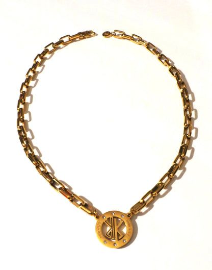 Kingdom Knights Gold Chunky Necklace