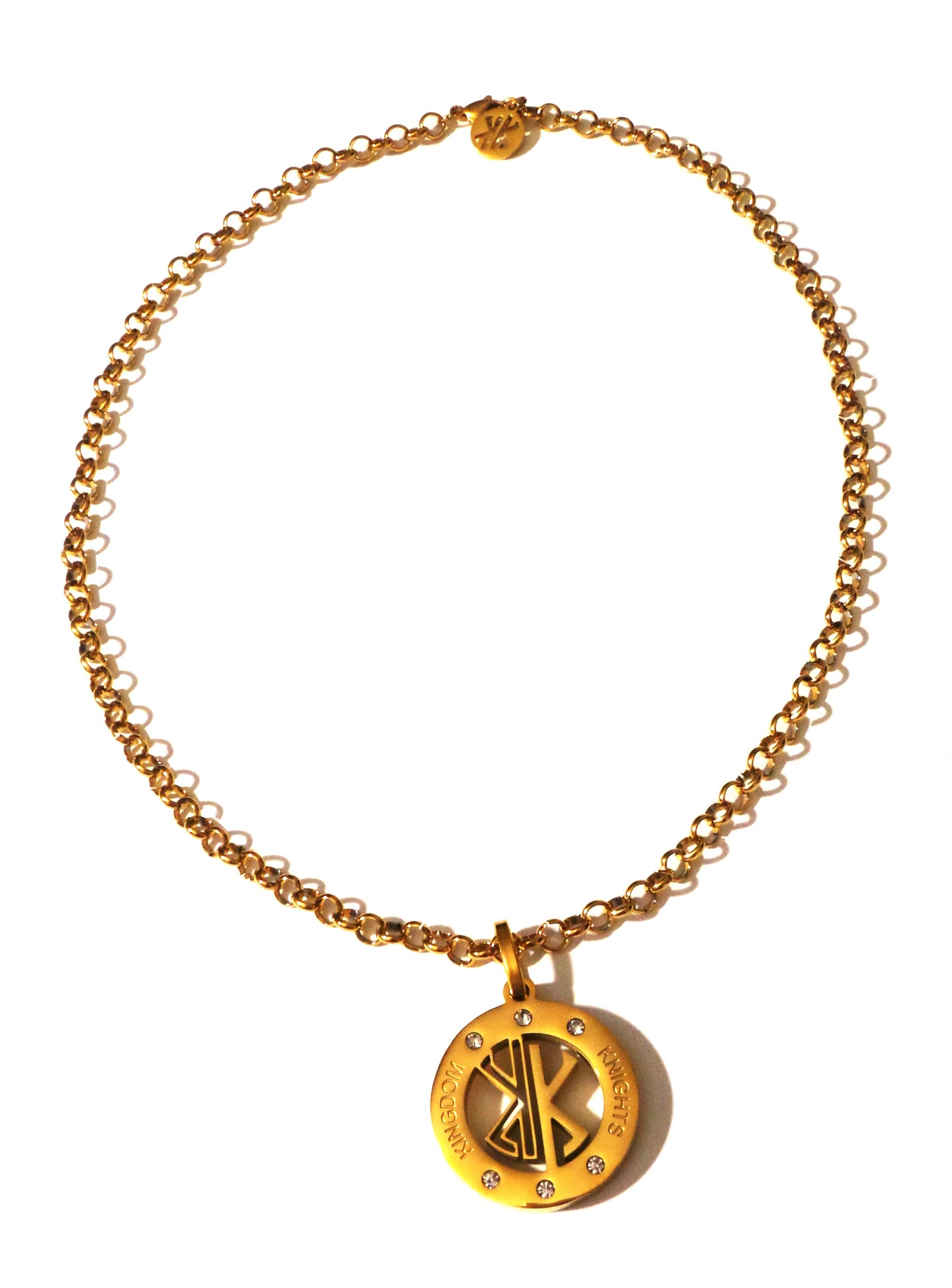 Kingdom Knights Gold Rolo Necklace