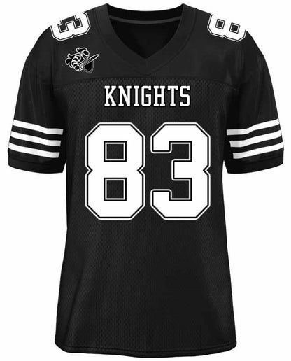 Black Customizable Kingdom Knights Jersey